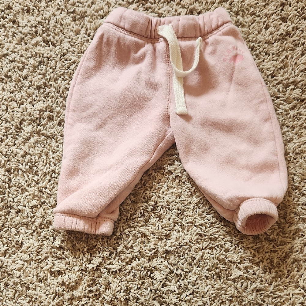Old Navy Pink Sweatpants Cozy Fleece Joggers